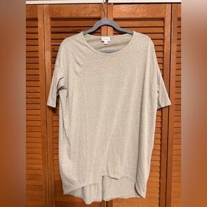 Women's Grey beige Lularoe Irma size xs